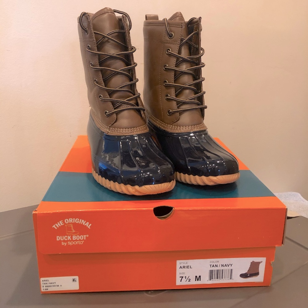Sporto duck boots